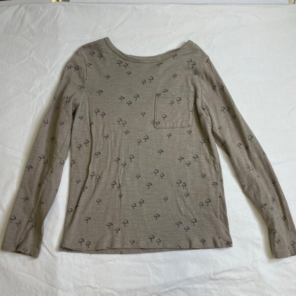 Little Co Mushroom Print Shirt size 7 - Picture 2 of 5
